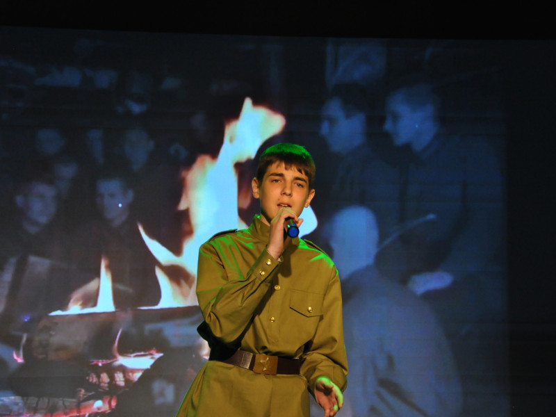 В МАОУ СОШ № 25 прошёл Праздничный концерт, посвященный 78-й годовщине со Дня Победы над немецко-фашистскими войсками..